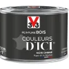 Castorama Peinture Bois Couleurs D’ici Noir Ombré Velours V33 0,125L boutique pas cher 7