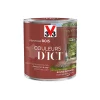 Protections acheteurs Castorama Peinture Bois Couleurs D’ici Rouge Intense Velours V33 0,5L 7