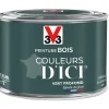 Castorama Peinture Bois Couleurs D’ici Vert Profond Velours V33 0,125L vente en ligne pas cher 5