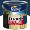 mode pas cher Castorama Peinture Bois Extérieur Ecran+ Bois Dulux Valentine Satin Marine RAL 5003 2L 5