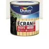 Authenticité garantie Castorama Peinture Bois Extérieure Haute Résistance Ecran+ Bois Dulux Valentine Satin Blanc 0,5L 7