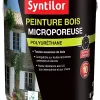 pas cher Castorama Peinture Bois Microporeuse Intérieur Extérieur Ardoise Syntilor 2,5L 7