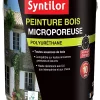 qualité d’originales Castorama Peinture Bois Microporeuse Intérieur Extérieur Satiné Gris Basalte Syntilor 2,5L 7