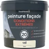 en vente Castorama Peinture Façade Autonettoyante Premium GoodHome Crème Vail 5L 7