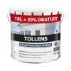 magasin en ligne france Castorama Peinture Façade Tollens Projet Express Blanc 10L+ 20% Gratuit 7