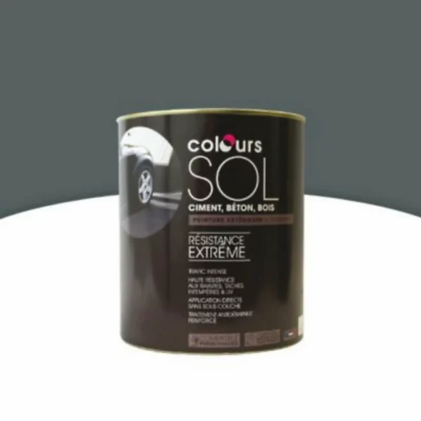 outlet Castorama Peinture Sol Colours Premium Urbain Satin 0,5L 1