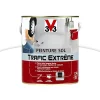 Vente Castorama Peinture Sol Intérieur Extérieur Trafic Extrême V33 Blanc 2,5 L 5