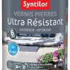 à prix réduits Castorama Vernis Pierres Aquaréthane Mat Syntilor 1 L 7